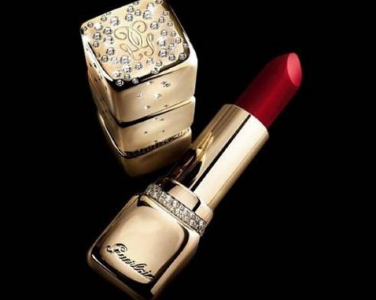 Guerlain’s 'KissKiss Gold and Diamonds' Lipsticks