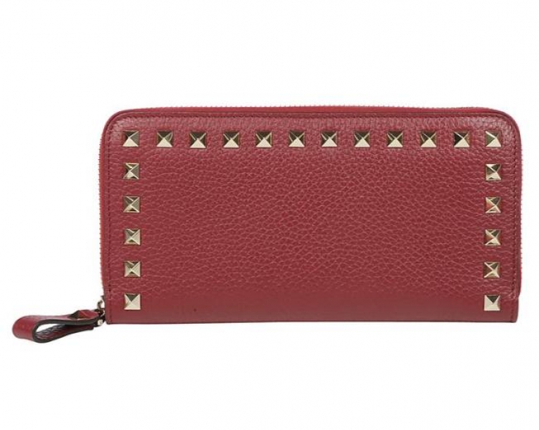 Valentino Garavani Rockstud Leather Wallets