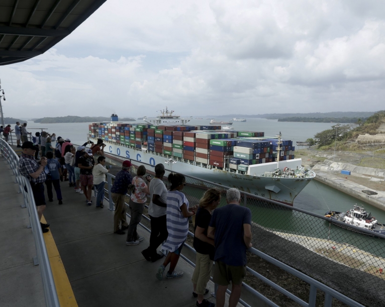 Drought hits Panama Canal shipping, highlights climate fears