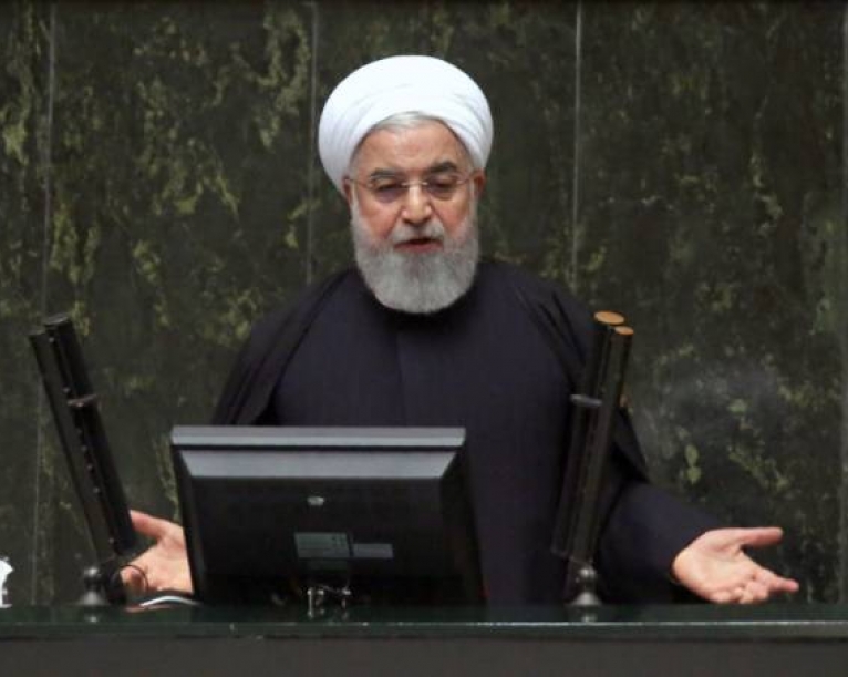 Rouhani: Iran must resist U.S. sanctions through oil, non-oil exports.